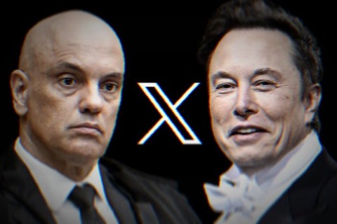 Elon Musk y Alexandre de Moraes